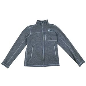The North Face Jacket Mens Small Gray Gordon Lyons Full Zip Fleece Zip Up Jacket